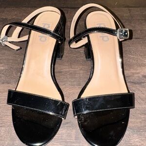 Rafaella Black Patent Heels